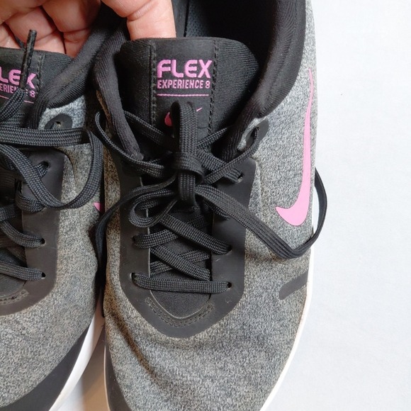 Nike Women's Flex Experience 8 RN Sneakers AJ5908-003 Grey Psychic Pink Size 11 - Picture 16 of 16
